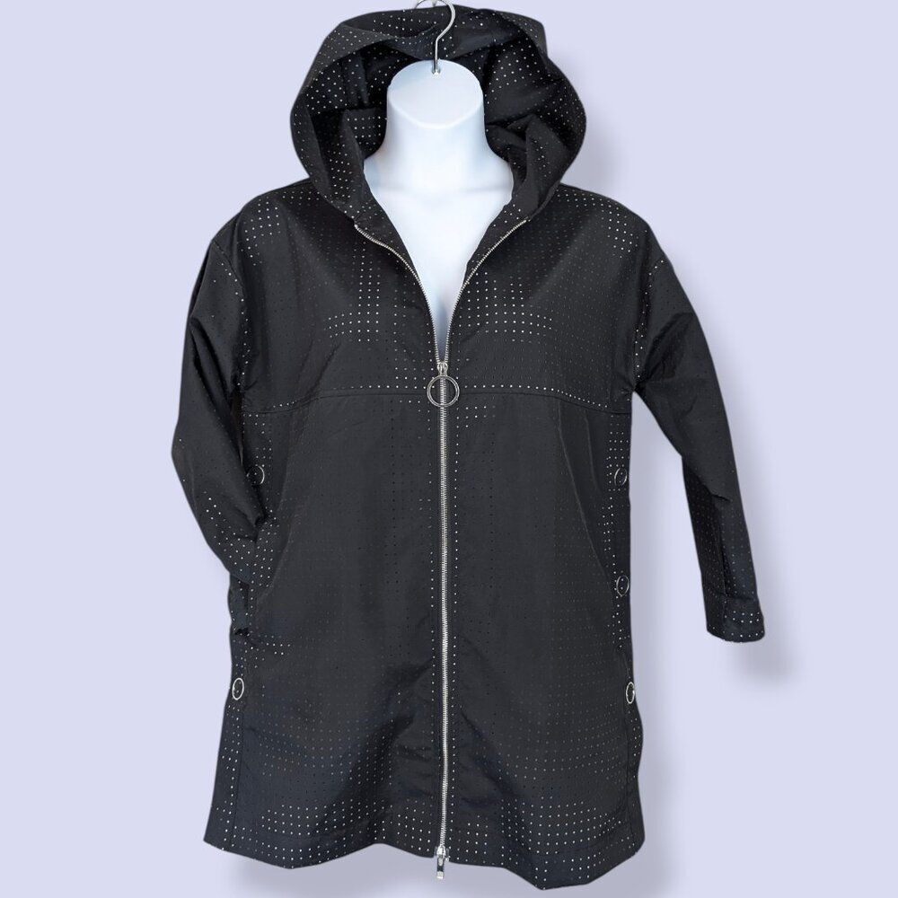 Spanner B&W Oversized Ventilated Windbreaker